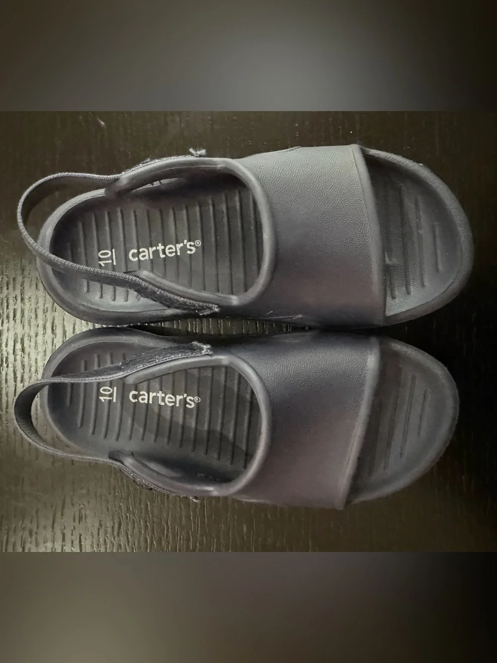 Carter's Navy Kids Slide Sandals